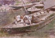 Theodore Robinson, Two in a Boat